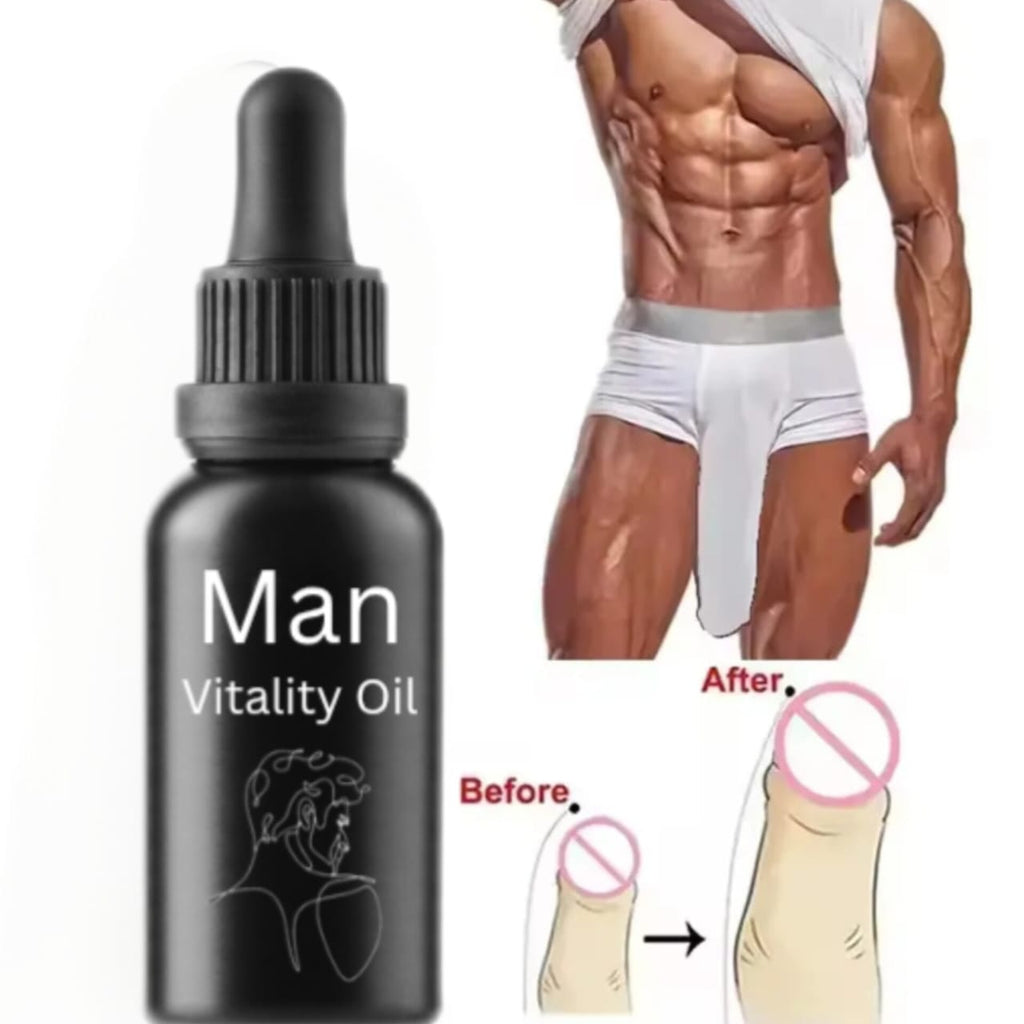 “Peak Force Men’s Vitality Oil – 100% Natural Herbal Boost for Strength, Energy & Confidence”